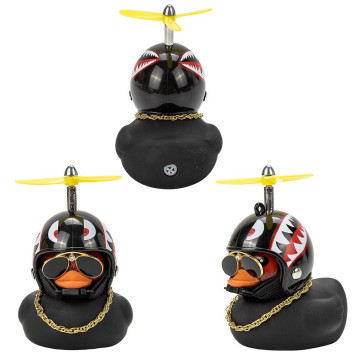 Игрушка на торпедо &quot;УТКА&quot; черная   9см*7,5см