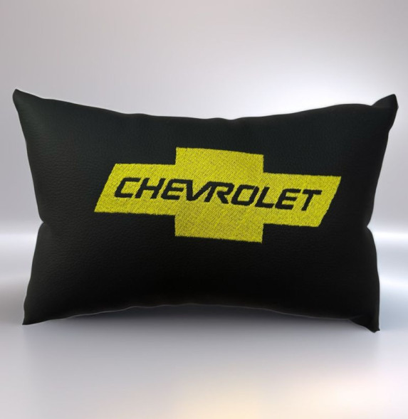 Подголовник-подушка с маркой авто  CHEVROLET  (комплект 2шт)