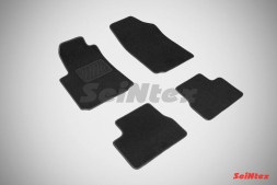 Коврики текстильн. Citroen C3 I 2002-2009г.  /компл.4шт./осн.резин./  LUX