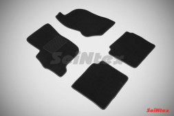 Коврики текстильн. Mitsubishi Galant IX 2003-2012г.  /компл.4шт./осн.резин./ LUX