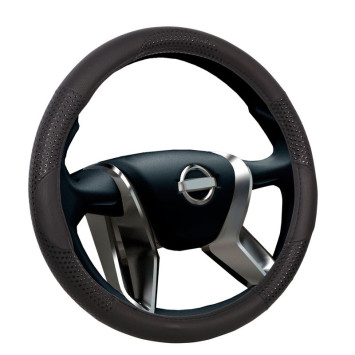 Оплетка на руль  VOIN  REPTILE  0701 M  экокожа, черный