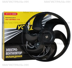 VLT Вентилятор охлаждения  ВАЗ-1118 с крыльчаткой