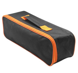 Сумка тех.пом. без логотипа ткань  Carlife (38х13х12см) черный с оранжевым кантом