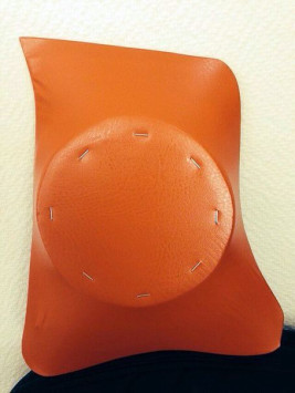 Уголки под ноги +ПОДИУМ R13  ВАЗ 2101-2107  КРАСНЫЕ  (к-кт 2шт)