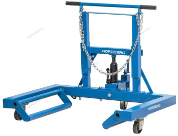 Тележка гидравлическая NORDBERG N31007 для снятия/установки колёс (680 кг)
