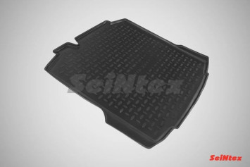Коврик багажн.  Skoda Rapid Liftback (16г-)  (РЕЗИНА)