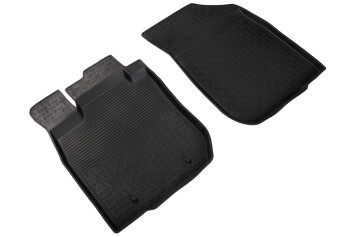 Коврики резиновые   Lada Largus  c 2012г.-  (передние)  БОРТ