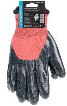 Перчатки маслобензостойкие зимние латексные NORDBERG NAPG158WB