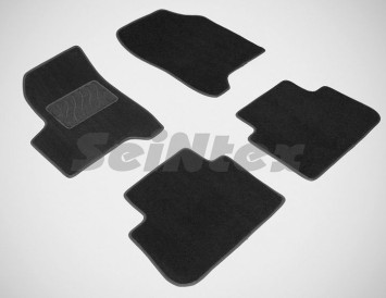 Коврики текстильн. Citroen C3 Picasso I с 2009г-  /компл.4шт./осн.резин./  LUX