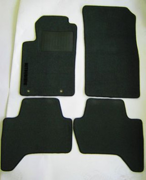 Коврики текстильн. Mitsubishi L200 III 1999-2012г./компл.5шт./осн.резин.
