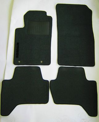 Коврики текстильн. Mitsubishi L200 III 1999-2012г./компл.5шт./осн.резин.