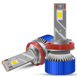 Carlife Cвет-од  HB3  6000K  20000Lm 100W 2шт. (с активным охлаждением и медными трубками)