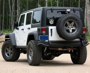 Наклейка &quot;Джип&quot;  наружная  15см. Черная