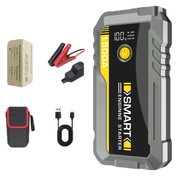 Jump Starter для автомобиля SMART 1500A / 16.800mAh с чехлом