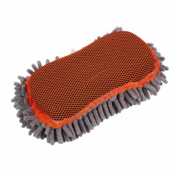 Губка для мытья машины с ворсом, 24*11,5*5,5см