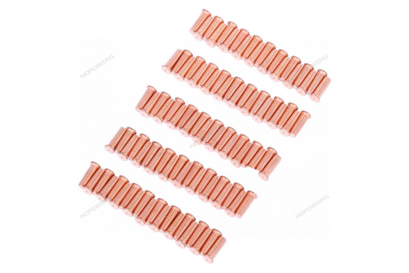 Болт омедненный для сварки (M5, 100 шт.)