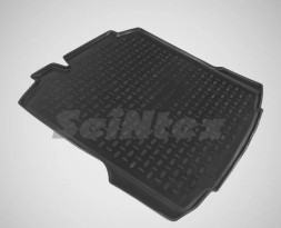 Коврик багажн.  Skoda Rapid Liftback (16г-)  (РЕЗИНА)