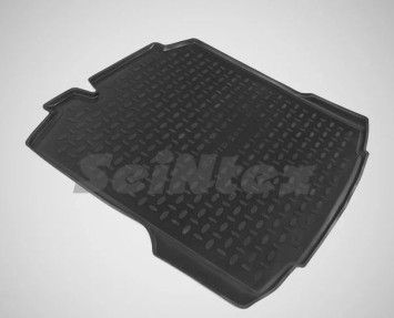 Коврик багажн.  Skoda Rapid Liftback (16г-)  (РЕЗИНА)