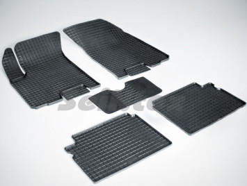 Коврики резиновые   Chevrolet Aveo 2003-2011г.  СЕТКА