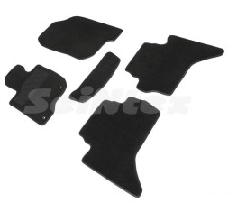 Коврики текстильн. Mitsubishi L200 IV 2006-2015г./осн.резин.