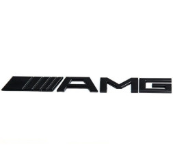 Наклейка 3D   AMG  черный