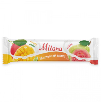 GRASS  Мыло  Milana  манго, лайм, гуава  2шт. 84гр