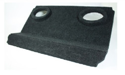 Полка акустическая LADA 2111 дсп/мдф, (15-20мм) карпет Черный