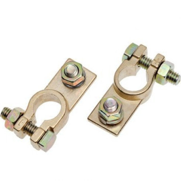 Клеммы аккумулятора Carlife  2шт.