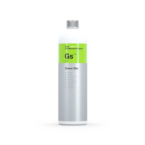 GREEN STAR - Универсальное щелочное средство для бережной первичной мойки поверхностей (1 л) 25001