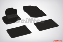 Коврики текстильн. Mitsubishi Lancer IX 2003-2007г.  /компл.4шт./осн.резин./ LUX