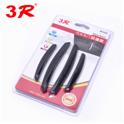 Накладки на двери  3R-2103  4шт Черный