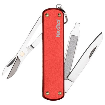 Нож складной многофункциональный Xiaomi NexTool Multifunction Knife Красный
