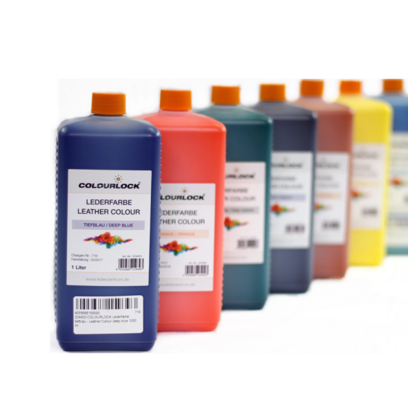 Краска для кожи COLOURLOCK Гаванна Lederfarbe havanna 1000мл LZ-224369