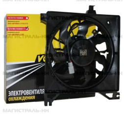 VLT Вентилятор охлаждения ВАЗ-2190 с кожухом в сборе