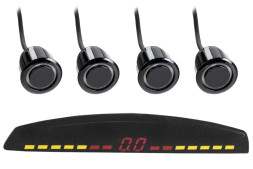 Датчик парковки Interpower IP 415  Black (4 датчика) 19мм