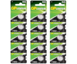 Батарейки GP   круглые CR2032 цена за 5шт.
