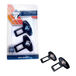 Блокировка гнезда ремня безопасности "Nova Bright" метал. 2шт. (49044)