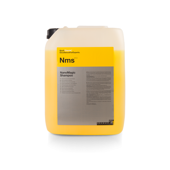 NANOMAGIC GLANZWACHS-SHAMPOO - Идеальный шампунь-консервант для мягкой чистки поверхностей автомобиля (10 л) 206010
