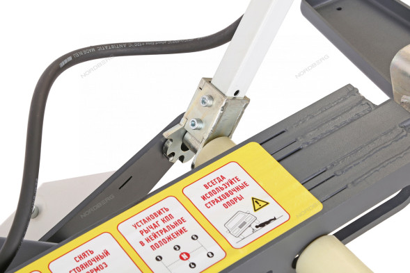 Мобильный мини-подъемник NORDBERG N636-2 с пневмоподушкой