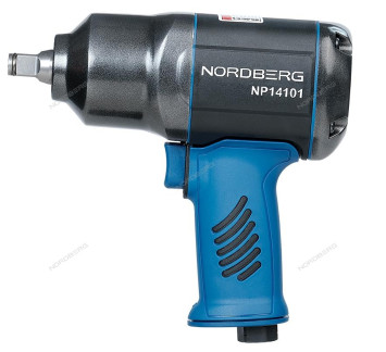 Пневмогайковерт ударный NORDBERG NP14101K в кейсе (1/2&quot;, 1300 Нм)