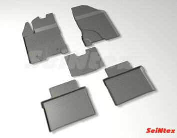 Коврики резиновые   Lada Vesta (cross, sw, sw cross)  c 2015г- БОРТ