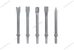 Набор насадок для пневмозубила с шестигранным хвостовиком NORDBERG NP5905 (5 шт)