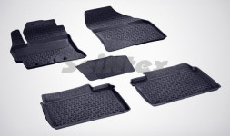 Коврики резиновые   Toyota Corolla XI 2013-2018г. БОРТ