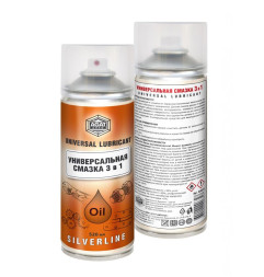 AGAT  SILVERLINE  Универсальная смазка 3 в 1  520мл (очищает,смазывает,защищает)