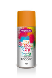 MagicLine Краска флюорисцентная 1060 Оранжево-желтая (450мл)