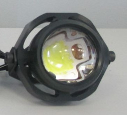 Ходовые огни  SOLAR  COB 10W  68*43*68мм  линза , металл, врезные  2шт