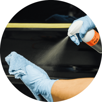 PROFI-MICROFASERTUCH BLAU Профессиональная микрофазерная салфетка без краёв 999241