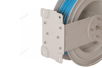 Гибридный воздушный шланг NORDBERG HR1220HPVC c двойным армированием на стальной катушке (12,5х19 мм, 20 м)