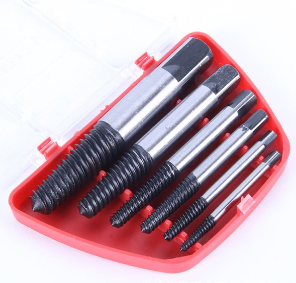 Набор экстракторов для выкручивания болтов 6шт