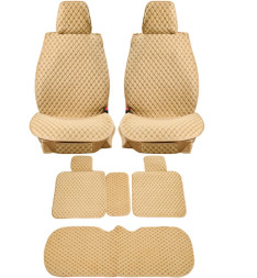 Комплект Накидок  Seintex  «Classic Ultra» Бежевый (велюр)